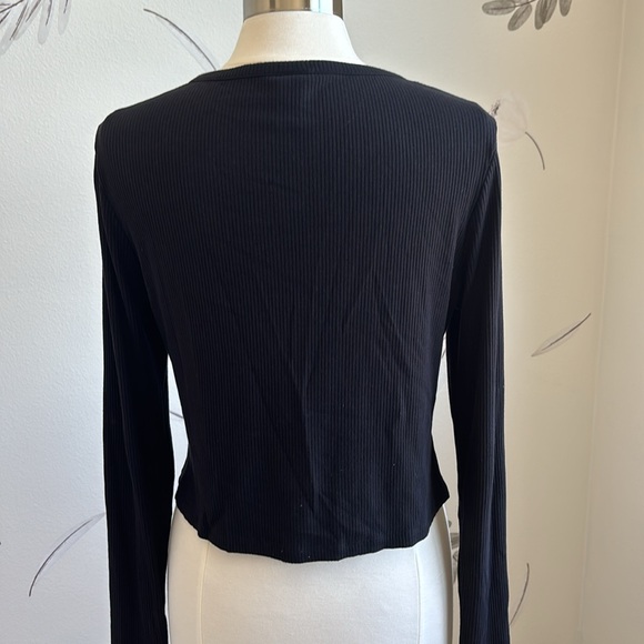 HM ribbed cardigan top - Picture 3 of 5